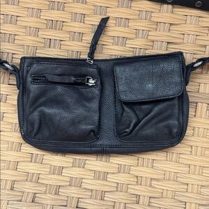 Free People Black Crossbody Bag